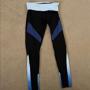Victoria’ Secret PINK Ultimate Leggings Black Blue